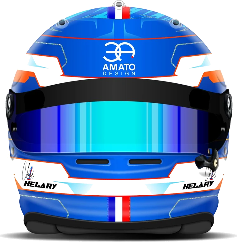 Casque Chloé Helary, vue de face